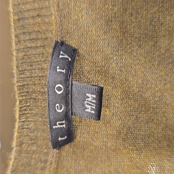 Theory Olive Women's Crewneck Sweater - Picture 2 of 14